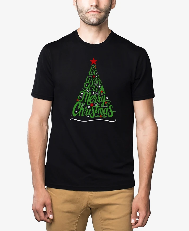 La Pop Art Men's Premium Blend Word T-Shirt