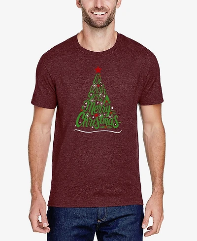 La Pop Art Men's Premium Blend Word T-Shirt