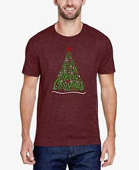 La Pop Art Men's Premium Blend Word T-Shirt