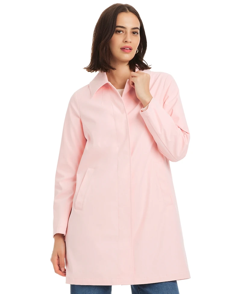 Kate Spade New York Women's Hooded A-Line Coat