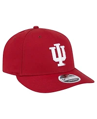 New Era Men's Crimson Indiana Hoosiers Low Profile 9FIFTY Snapback Hat