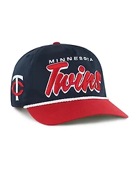 '47 Brand Men's Navy Minnesota Twins Drop Shadow Rope Hitch Adjustable Hat