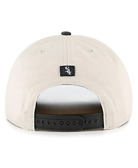 '47 Brand Men's Cream/Black Chicago White Sox Fiji Rope Hitch Adjustable Hat
