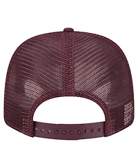 New Era Men's Maroon Mississippi State Bulldogs Primary 9SEVENTY Trucker Stretch-Snap Hat