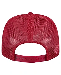 New Era Men's Crimson Indiana Hoosiers Primary 9SEVENTY Trucker Stretch-Snap Hat