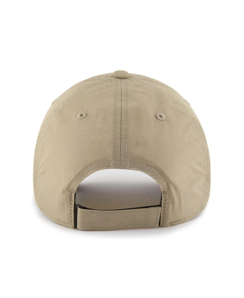 '47 Brand Men's Khaki Atlanta Braves Performance Clean Up Adjustable Hat