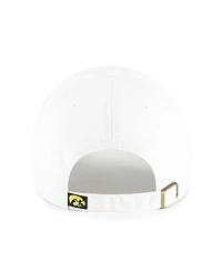 '47 Brand Men's White Iowa Hawkeyes Clean Up Adjustable Hat