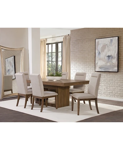 Baleigh 7-Pc. Dining Set (Table & 6 Side Chairs)