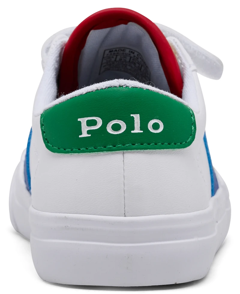 Polo Ralph Lauren Toddler Girls Ryley Fastening Strap Casual Sneakers from Finish Line