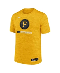 Nike Men's Gold Pittsburgh Pirates 2025 City Connect Authentic Collection Velocity Performance T-Shirt