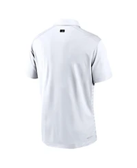 Nike Men's White Pittsburgh Pirates Authentic Collection City Connect Victory Performance Polo Shirt