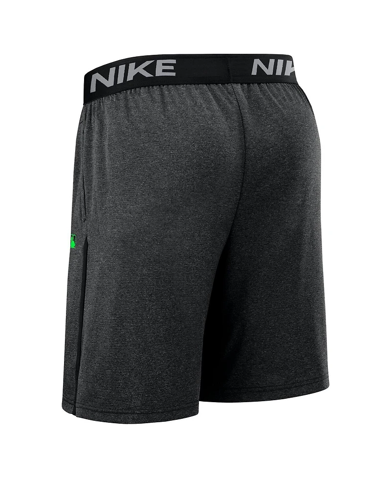Nike Men's Black Tampa Bay Rays Authentic Collection City Connect Performance Knit Shorts