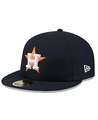 New Era Men's Navy Houston Astros 2025 Jackie Robinson Day Retro Crown 59FIFTY Unstructured Fitted Hat