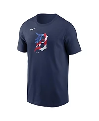 Nike Men's Navy Detroit Tigers Americana T-Shirt