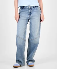 Celebrity Pink Juniors' Slouchy Skater Wide-Leg Jeans