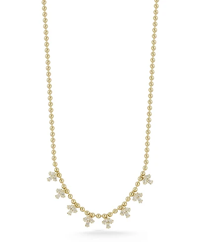 Rachel Zoe 14K Gold Plated Sterling Silver Marquise Charm Necklace