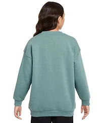 Nike Big Girls Sportswear Club Fleece Oversized-Fit Sweatshirt
