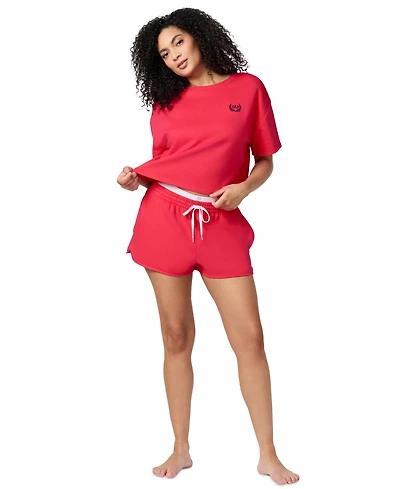 Gap Women's Short-Sleeve French Terry Pajama Set