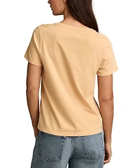 Lucky Brand Women's Cotton Journey Wings Graphic T-Shirt