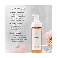 Teluris Rose Bubble Pre, Pro & Postbiotics Toner