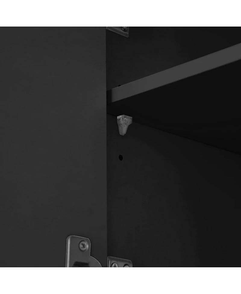 Streamdale 63" Buffet with Hutch, Coffee Bar, Drawers, Shelves, Outlet