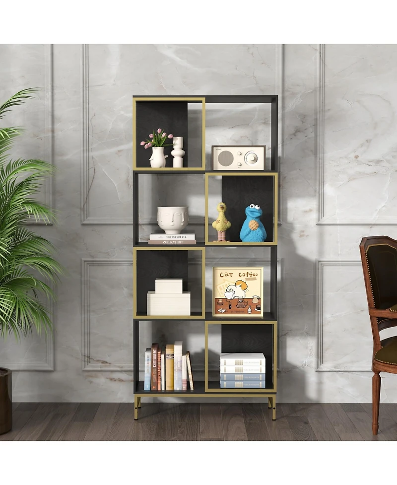 Streamdale 4-Tier Storage Shelf Corner Shelf for Living Room