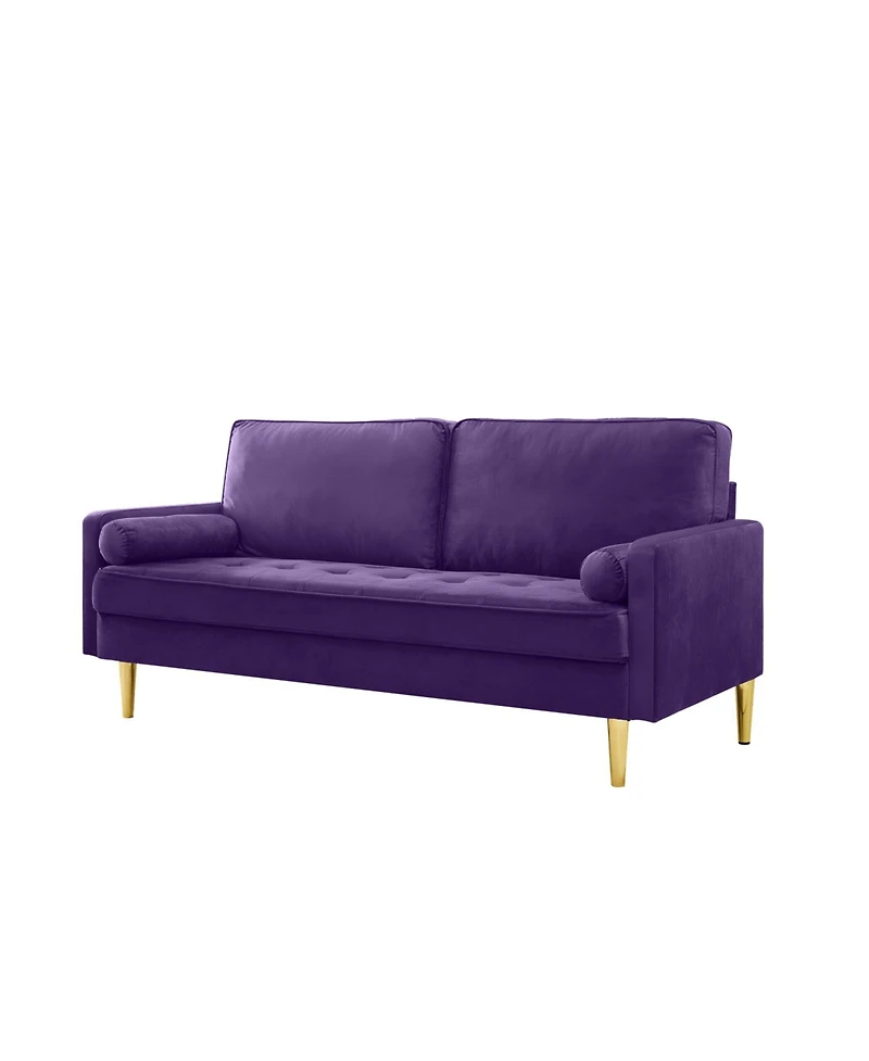 Streamdale Velvet Sofa 65 inch