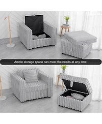 Streamdale U-Shaped Sofa with Ottoman Comfort and Style for Every Room
