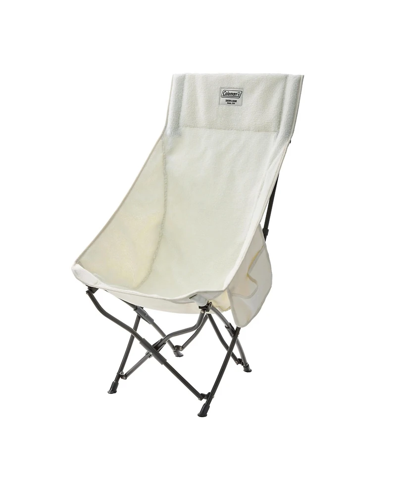 Coleman High-Back Sherpa Chair