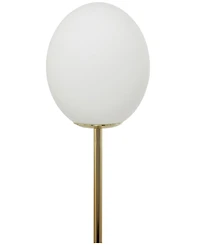 Rosemary Lane 73" Metal Curved Orb 2 Light Room Floor Lamp