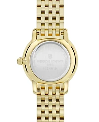 Frederique Constant Women's Swiss Slimline Mini Gold-Tone Stainless Steel Bracelet Watch 25mm