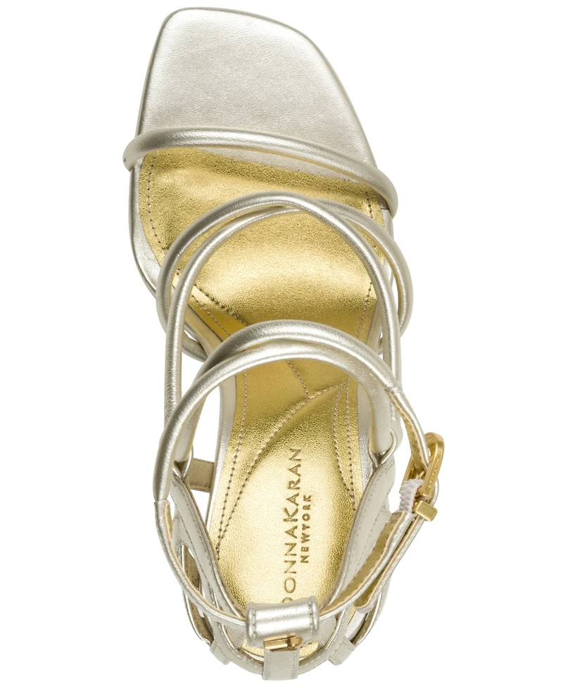 Donna Karan New York Women's Bellisa Strappy Slip-On Sandals