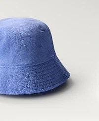 Mango Women's Towel-Effect Bucket Hat