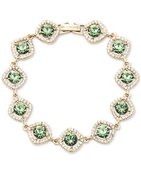 Givenchy Pave & Round Crystal Halo Flex Bracelet