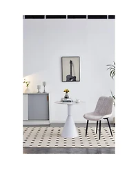 Streamdale Modern White Coffee/Dining Table