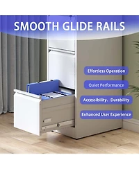 Streamdale 5-Drawer Vertical File Cabinet with Lock