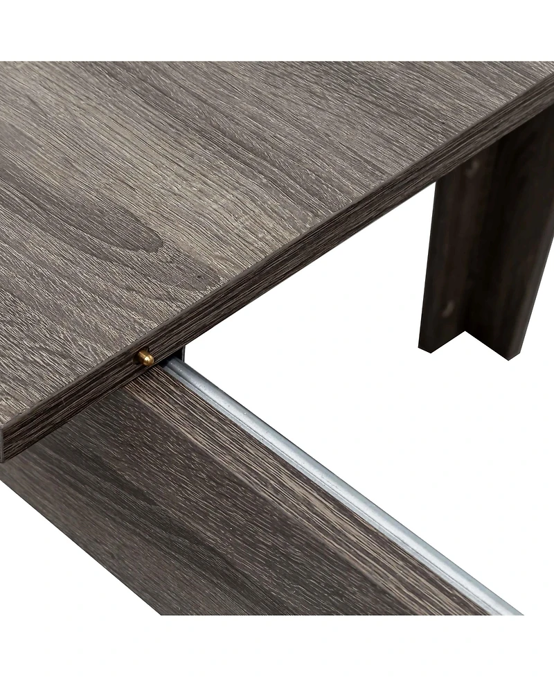 Streamdale Dining Table, 106.3 in Large Extendable Kitchen Table