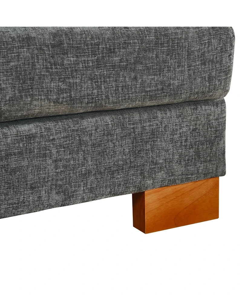 Streamdale Chenille fabric with double lounge chair combination sofa