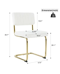 Streamdale Modern Light Luxury Dining Chair (Set of 4)