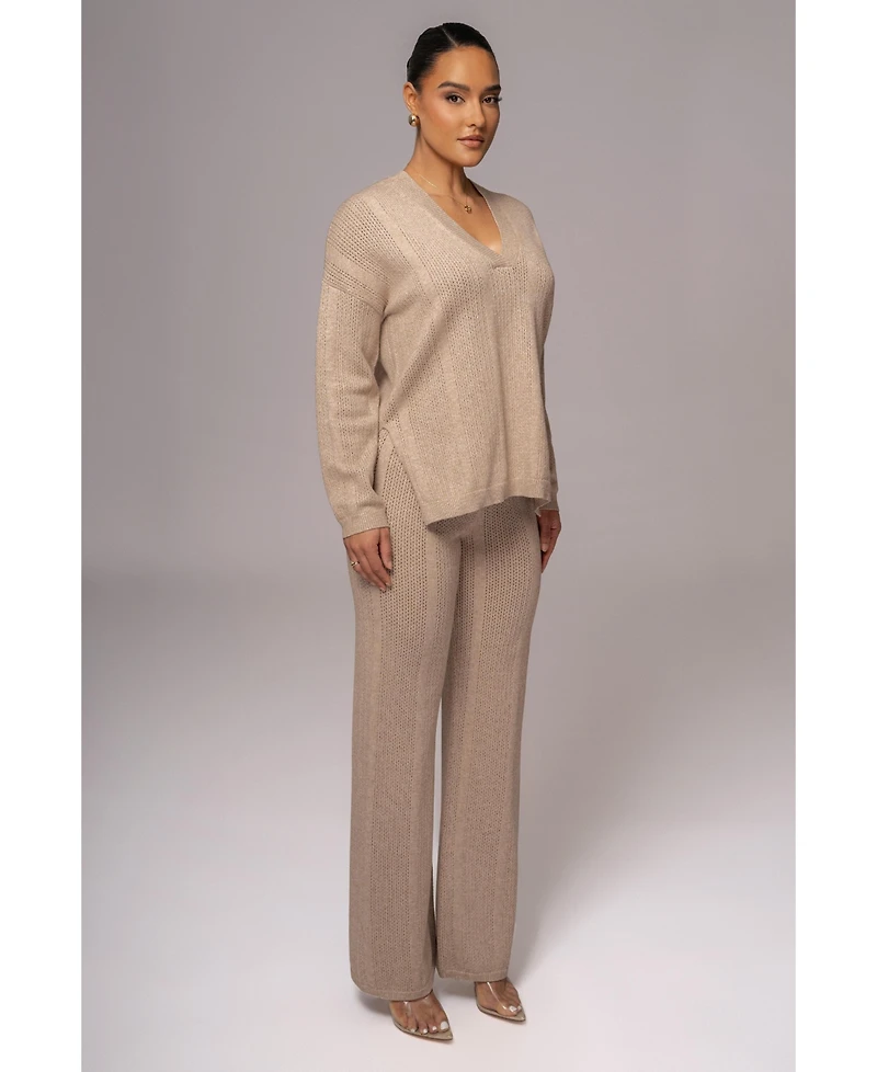 Jluxlabel Women's Estela Sweater Knit Top