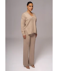 Jluxlabel Women's Estela Sweater Knit Top
