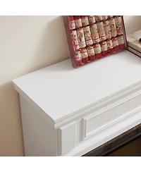 Streamdale Electric Fireplace Mantel with 23" Insert, Remote Control