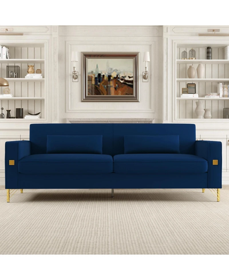 Streamdale Blue Sofa