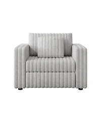 Streamdale 44.9" Modular Sofa Single - Highly Comfortable, Stylish & Functional for Bedroom & Living Room, Light gray