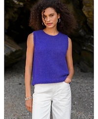 Celtic & Co. Women's Knit Crew Neck Tank Top