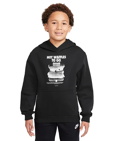 Nike Sportswear Big Boys Club Fleece Hoodie
