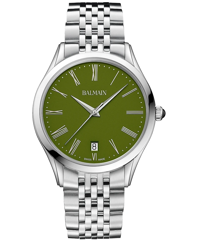 Balmain Men's Swiss Classic R Stainless Steel Bracelet Watch 41mm