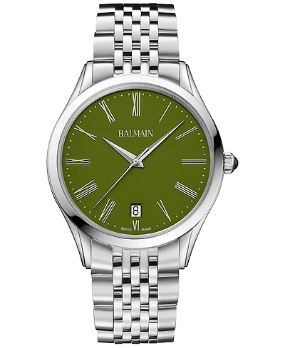Balmain Men's Swiss Classic R Stainless Steel Bracelet Watch 41mm