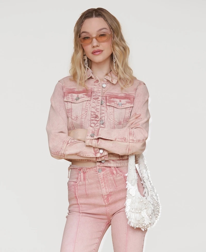 Avec Les Filles Women's Trucker Jacket