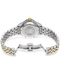 Certina Women's Swiss Ds Action Diamond Accent Two-Tone Stainless Steel Bracelet Watch 34mm